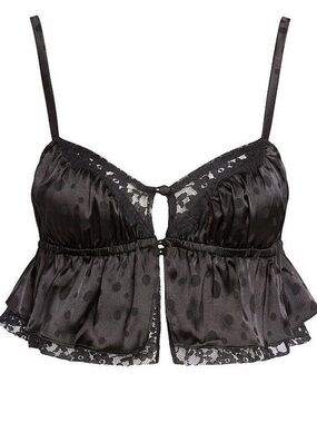LIKE NEW For Love And Lemons Fleur Jacquard Crop Top - Size S